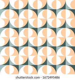 Abstract geometric design. Repeated seamless pattern for textile, wallpaper, wrapping paper, prints, surface design, inlay, parquet, web background or another accent etc.