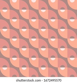 Abstract geometric design. Repeated seamless pattern for textile, wallpaper, wrapping paper, prints, surface design, inlay, parquet, web background or another accent etc.