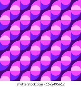Abstract geometric design. Repeated seamless pattern for textile, wallpaper, wrapping paper, prints, surface design, inlay, parquet, web background or another accent etc.