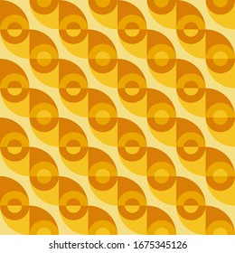 Abstract geometric design. Repeated seamless pattern for textile, wallpaper, wrapping paper, prints, surface design, inlay, parquet, web background or another accent etc.