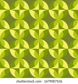 Abstract geometric design. Repeated seamless pattern for textile, wallpaper, wrapping paper, prints, surface design, inlay, parquet, web background or another accent etc.