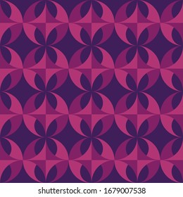 Abstract geometric design. Repeated seamless pattern for textile, wallpaper, wrapping paper, prints, surface design, inlay, parquet, web background or another accent etc.