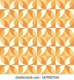 Abstract geometric design. Repeated seamless pattern for textile, wallpaper, wrapping paper, prints, surface design, inlay, parquet, web background or another accent etc.