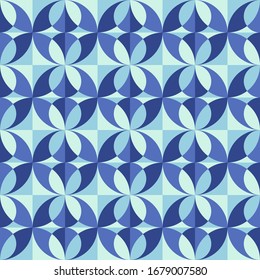 Abstraktes geometrisches Design. Nahtlose Wiederholung von Mustern für Textilien, Tapeten, Verpackungspapier, Drucke, Oberflächendesign, Einlage, Parkett, Web-Hintergrund oder einen anderen Akzent usw.