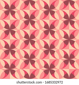 Abstract geometric design. Repeated seamless pattern for textile, wallpaper, wrapping paper, prints, surface design, inlay, parquet, web background or another accent etc.