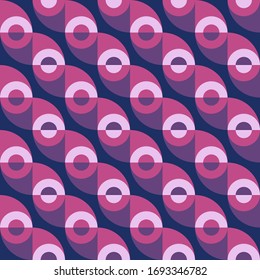 Abstract geometric design. Repeated seamless pattern for textile, wallpaper, wrapping paper, prints, surface design, inlay, parquet, web background or another accent etc.