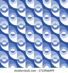 Abstract geometric design. Repeated seamless pattern for textile, wallpaper, wrapping paper, prints, surface design, inlay, parquet, web background or another accent etc.