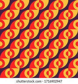 Abstract geometric design. Repeated seamless pattern for textile, wallpaper, wrapping paper, prints, surface design, inlay, parquet, web background or another accent etc.