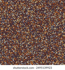 Abstract geometric design. Rounded squares in multiple colors. Earthy tones with a hint of warmth. Appealing vector illustration.