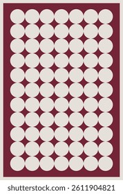 Abstract geometric Design Rug. With Border.