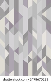 Abstract geometric Design Rug. No Border.