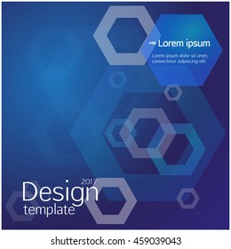 abstract geometric design template