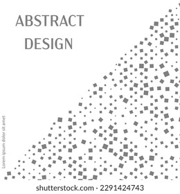 Abstract geometric design. template for a cover, book, poster, banner. The idea of interior design, prints and decorations. Creative design layout