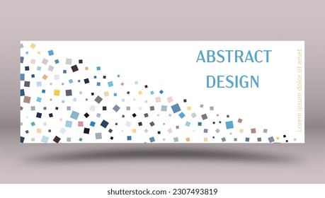 Abstract geometric design. template for a cover, book, poster, banner. The idea of interior design, prints and decorations. Creative design layout