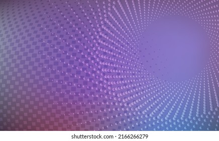 Resumen de la plantilla de diseño geométrico de fondo horizontal con líneas de semitonos de gradiente claro, puntos y pancarta de negocio digital de círculo, etiqueta en blanco, portada de hd de datos, presentación de powerpoint. Vector EPS10