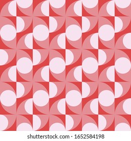 Abstract geometric design. Timeless seamless pattern for textile, wallpaper, wrapping paper, prints, surface design, inlay, parquet, web background or another accent etc.