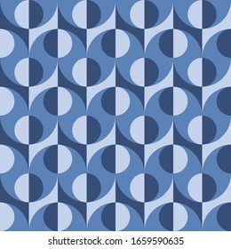 Abstract geometric design. Timeless seamless pattern for textile, wallpaper, wrapping paper, prints, surface design, inlay, parquet, web background or another accent etc.
