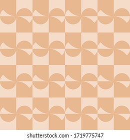 Abstract geometric design. Timeless seamless pattern for textile, wallpaper, wrapping paper, prints, surface design, inlay, parquet, web background or another accent etc.