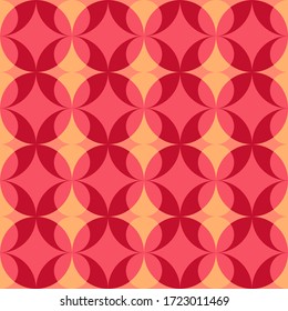 Abstract geometric design. Timeless seamless pattern for textile, wallpaper, wrapping paper, prints, surface design, inlay, parquet, web background or another accent etc.