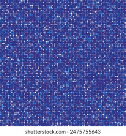 Abstract geometric design. Various geometric shapes in multiple colors. Blue, Indigo, Lavender, Lilac, Cornflower, Deep Navy. Sublime vector illustration.