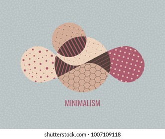 Abstract geometric design. Vector illustration. Can be used for advertising, marketing, presentation.