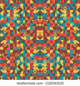 Abstract geometric design. Vector illustration. Pattern can be used as a template for brochure, annual report, magazine, poster, presentation, flyer and banner.