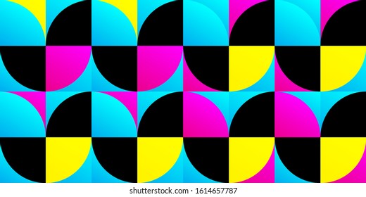 Abstract geometric design. Vector illustration. Pattern can be used as a template for brochure, annual report, magazine, poster, presentation, flyer and banner.