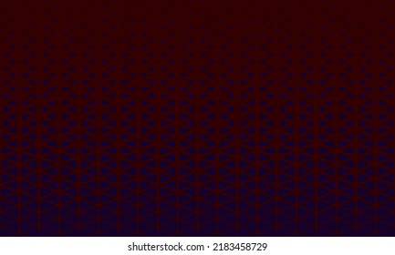 Abstract geometric design Vector illustration Triangles. Fashion Colorful wallpaper. Triangle shape texture. Dark Red Purple Halftone graphic background. Fade contrast lattice. Gradient 10 eps. Simple