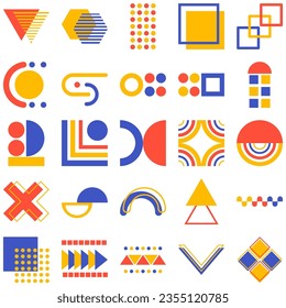 abstract, geometric, design, vector, modern, shape, pattern, illustration, graphic, background, simple, art, geometry, minimal, retro, cover, template, print, style, line, circle, set, square, element