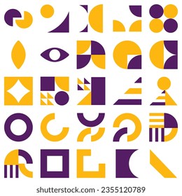 abstract, geometric, design, vector, modern, shape, pattern, illustration, graphic, background, simple, art, geometry, minimal, retro, cover, template, print, style, line, circle, set, square, element
