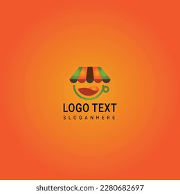 Abstract geometric design vector template. Logotype icon Digital Technology style.