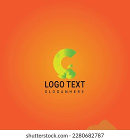 Abstract geometric design vector template. Logotype icon Digital Technology style.