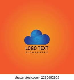 Abstract geometric design vector template. Logotype icon Digital Technology style.