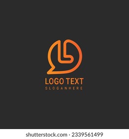 Abstract geometric design vector template. Logotype icon Digital Technology style.
