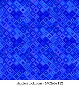 Abstract geometric diagonal square pattern background - repeatable design