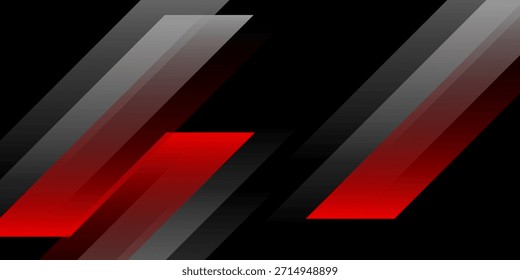 Abstract Geometric Diagonal Stripes on Black Background. conceito de tecnologia futurista