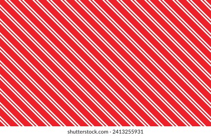 patrón abstracto de doble línea blanca diagonal geométrica en rojo.