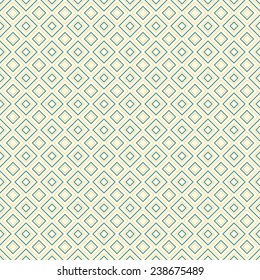Abstract geometric diamond shape seamless pattern, vector