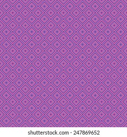 Abstract geometric diamond shape seamless pattern, vector
