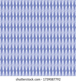 Abstract geometric diamond shaped semless vector pattern. Unisex surface print design. For backgrounds, textures, stationery, and packaging.