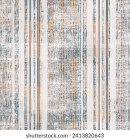 Abstract geometric Doodle Style Hand Drawn Ikat Seamless Vector Pattern Trendy Fashion Colors Allover Perfect for Fabric Print or Wallpaper natural linen jute textures Concept neutral pastel tones