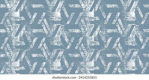 Abstract geometric Doodle Style Hand Drawn Ikat Seamless Vector Pattern Trendy Fashion Colors Allover Perfect for Fabric Print or Wallpaper natural linen jute textures Concept natural pastel tones