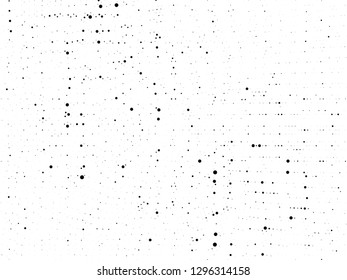 Abstract geometric dots background. Black white random grunge dots texture. Pop Art circle comic pattern. Polka dots ornament vector pattern. Template for presentation flyer, business cards, stickers