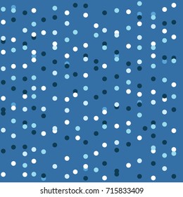 Abstract Geometric Dots Seamless Pattern Background For Scrapbook, Flyers, Posters, Web, Greeting Cards.
