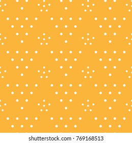 Abstract Geometric Dots Seamless Pattern Background For Scrapbook, Flyers, Posters, Web, Greeting Cards