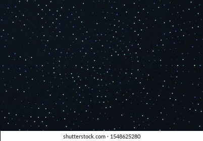 Abstract geometric dotted circles background, circle shapes. Vector dark blue pattern of geometric dotted circles. Colorful mosaic banner. Geometric round background with colored disks