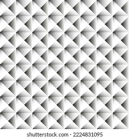 Abstract geometric drawing. Vector design of the shape layout cut out of paper.