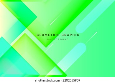 Abstract geometric dynamic design colorful background vector