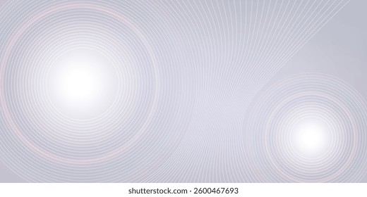 abstract geometric dynamic line white vector background.