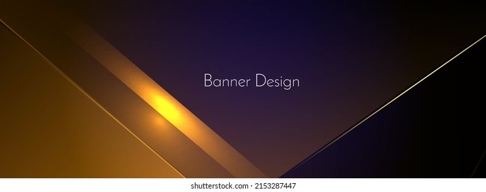 Abstract geometric dynamic shiny yellow modern pattern template vector